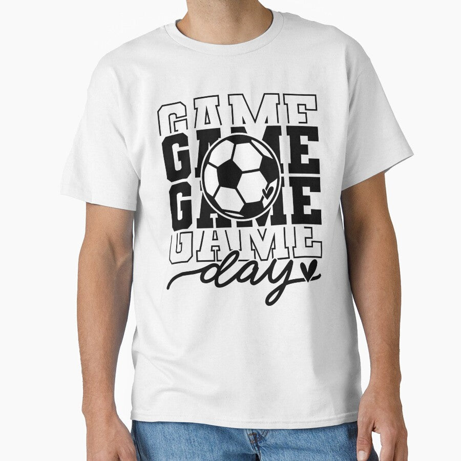 Game Day Soccer Boy Sport Fan by XuanhieuBp Unisex T-shirt, Sweatshirt, Hoodie, Long Sleeve Tee - T-Shirt, Sweatshirt, Hoodie