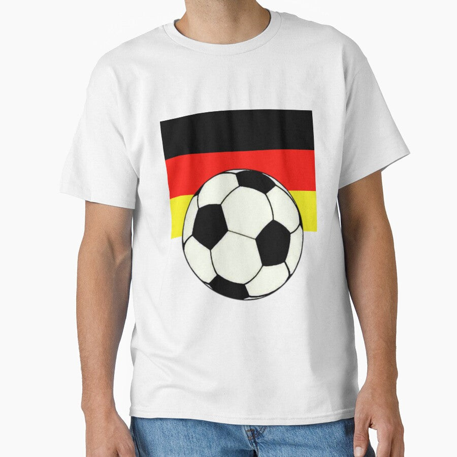 Germany Soccer by Young Mahyudin Unisex T-shirt, Sweatshirt, Hoodie, Long Sleeve Tee - T-Shirt, Sweatshirt, Hoodie