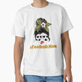 Football Mom For Game Day With Game Day Vibes by manzee Unisex T-shirt, Sweatshirt, Hoodie, Long Sleeve Tee - T-Shirt, Sweatshirt, Hoodie