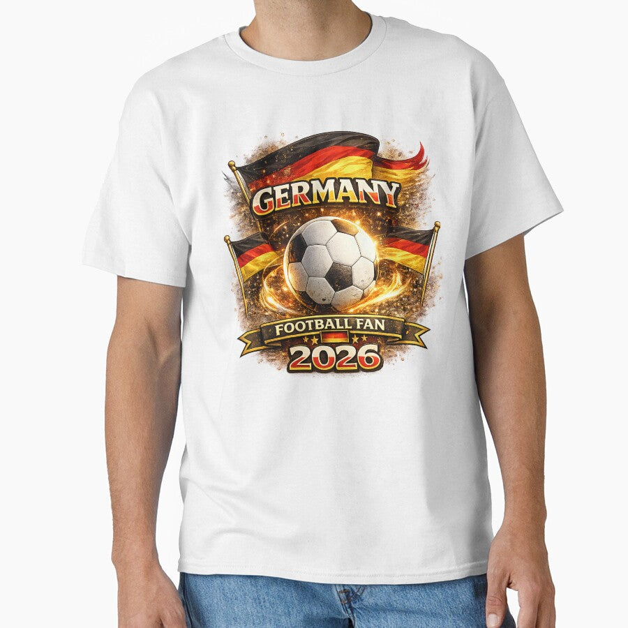 Germany Football Fan  Soccer Pride Design by lahmar-abbou Unisex T-shirt, Sweatshirt, Hoodie, Long Sleeve Tee - T-Shirt, Sweatshirt, Hoodie