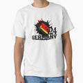 Germany 2024 European Championship by Ecmoprints Unisex T-shirt, Sweatshirt, Hoodie, Long Sleeve Tee - T-Shirt, Sweatshirt, Hoodie
