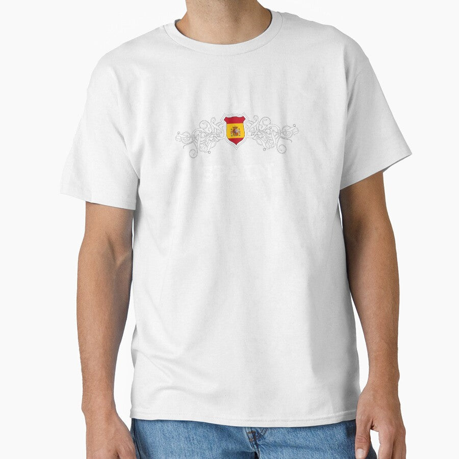 Soccer Fan Design: Spain by Dan-Barisi Unisex T-shirt, Sweatshirt, Hoodie, Long Sleeve Tee - T-Shirt, Sweatshirt, Hoodie
