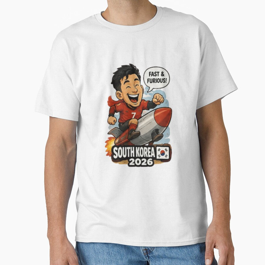 South Korea 2026 Soccer Fan Sticker by Pixanova Unisex T-shirt, Sweatshirt, Hoodie, Long Sleeve Tee - T-Shirt, Sweatshirt, Hoodie