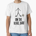Bob, the Unfinished Stickman' is playing soccer. Well done, Bob! by LagoonandBeans Unisex T-shirt, Sweatshirt, Hoodie, Long Sleeve Tee - T-Shirt, Sweatshirt, Hoodie
