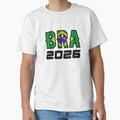 Brazil BRA 2026 Design by FinalScoreClub Unisex T-shirt, Sweatshirt, Hoodie, Long Sleeve Tee - T-Shirt, Sweatshirt, Hoodie