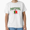 Portugal Football Fan Jersey Design by TLS-Prints Unisex T-shirt, Sweatshirt, Hoodie, Long Sleeve Tee - T-Shirt, Sweatshirt, Hoodie