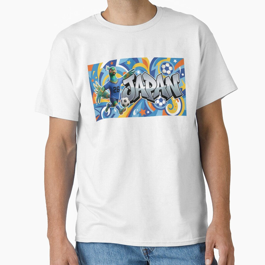 World Cup 2026 Japan Soccer Team Fan Art by Jess Iachini Unisex T-shirt, Sweatshirt, Hoodie, Long Sleeve Tee - T-Shirt, Sweatshirt, Hoodie
