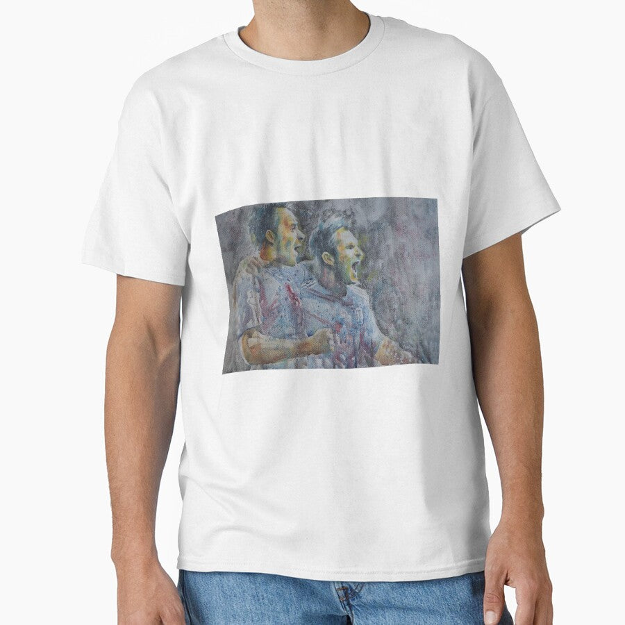 Frank Lampard & John Terry - Celebration of a Goal by artsNportraits Unisex T-shirt, Sweatshirt, Hoodie, Long Sleeve Tee - T-Shirt, Sweatshirt, Hoodie