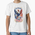 France Soccer Rooster - Les Bleus Vintage  Patriotic Football Fan T-Shirt by 18-30 Unisex T-shirt, Sweatshirt, Hoodie, Long Sleeve Tee - T-Shirt, Sweatshirt, Hoodie
