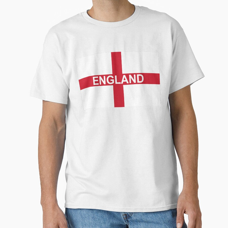England Supporter Banner by reapolo Unisex T-shirt, Sweatshirt, Hoodie, Long Sleeve Tee - T-Shirt, Sweatshirt, Hoodie
