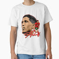 Achraf Hakimi Retro Style Tee Bootleg big face vintage Moroccan Football Legend by graphixpolash - T-Shirt, Sweatshirt, Hoodie