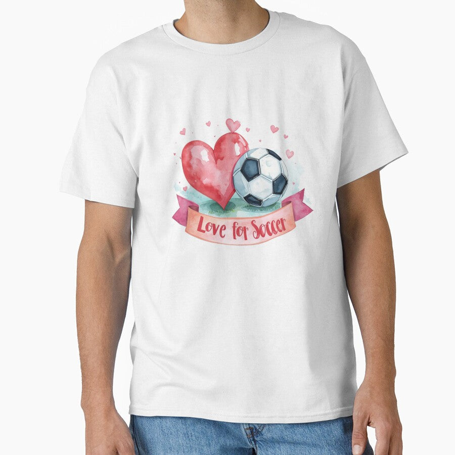 Love For soccer by JosueShop101 Unisex T-shirt, Sweatshirt, Hoodie, Long Sleeve Tee - T-Shirt, Sweatshirt, Hoodie