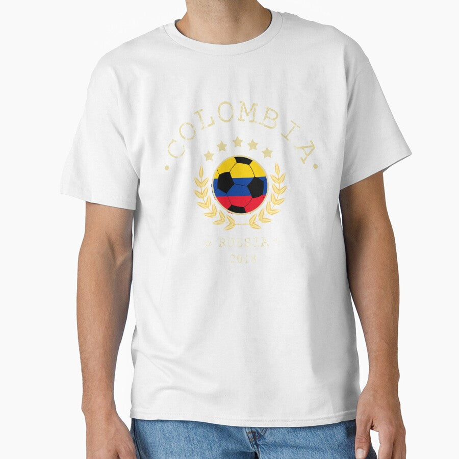 mundial Futbol Colombia Soccer 2018 Football Fan rusia camisa playera, tshirt t-shirt campeon by edinson753 - T-Shirt, Sweatshirt, Hoodie