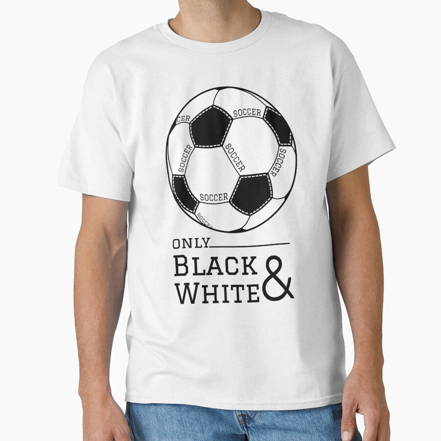Soccer ball - black and white by ARTemyzz Unisex T-shirt, Sweatshirt, Hoodie, Long Sleeve Tee - T-Shirt, Sweatshirt, Hoodie