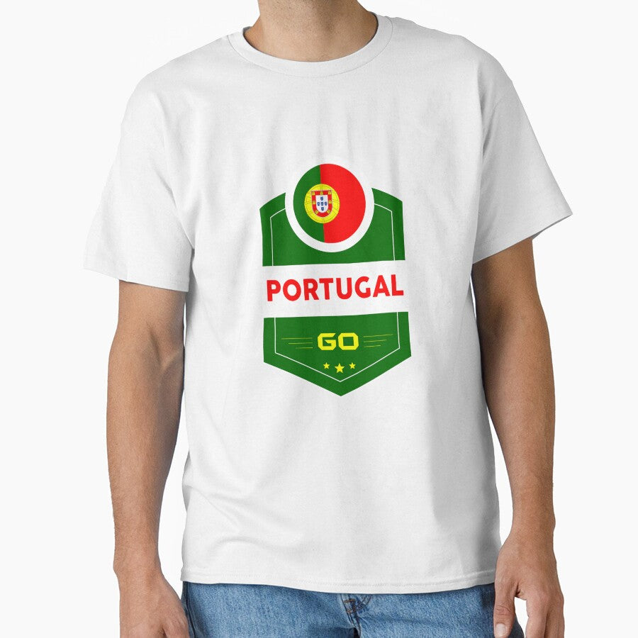 PORTUGAL FLAG SHIELD by MarkMotta Unisex T-shirt, Sweatshirt, Hoodie, Long Sleeve Tee - T-Shirt, Sweatshirt, Hoodie
