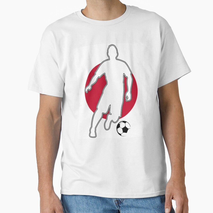 Japan Soccer Football Player by KleineStar Unisex T-shirt, Sweatshirt, Hoodie, Long Sleeve Tee - T-Shirt, Sweatshirt, Hoodie