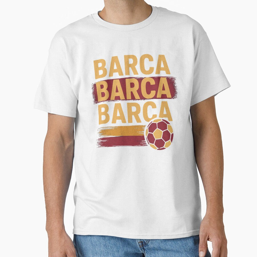 Barca Barca Barca  Football Passion by Momentum-Art Unisex T-shirt, Sweatshirt, Hoodie, Long Sleeve Tee - T-Shirt, Sweatshirt, Hoodie