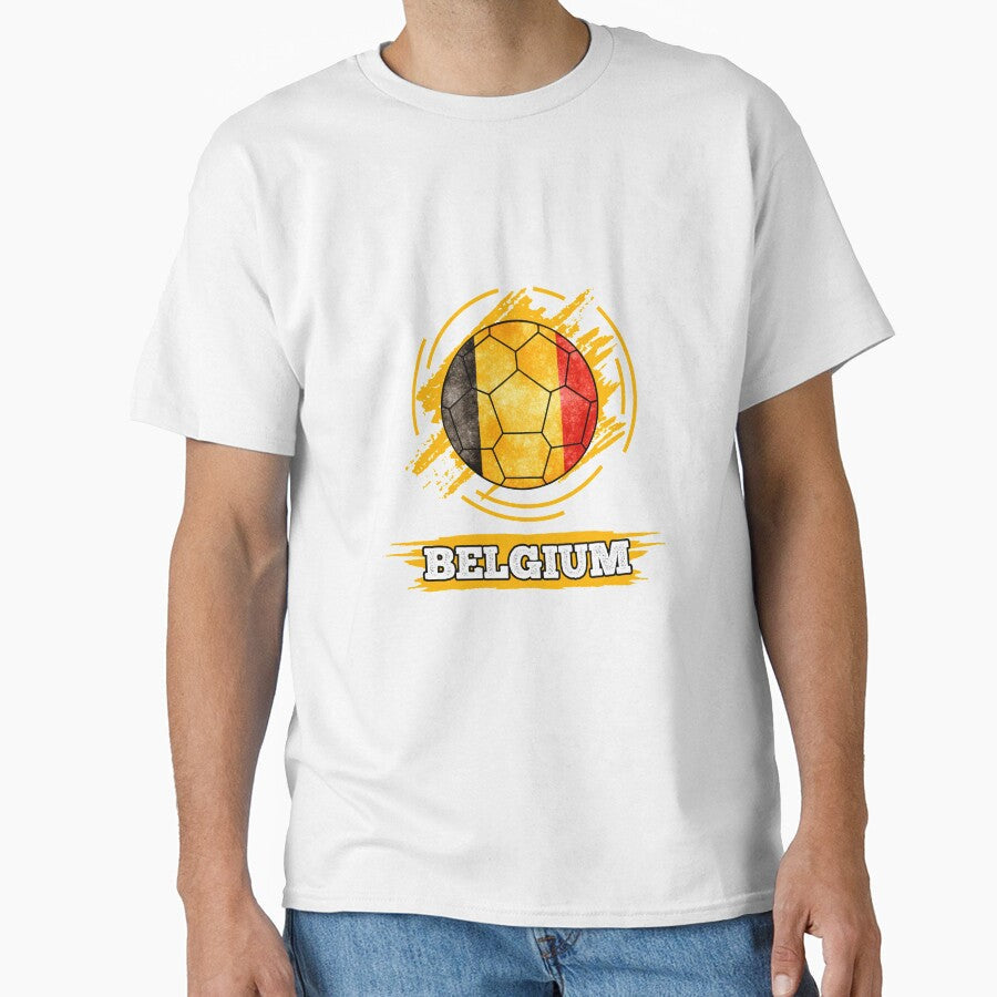 Soccer Belgium Soccer Belgium Football by horstdesigns Unisex T-shirt, Sweatshirt, Hoodie, Long Sleeve Tee - T-Shirt, Sweatshirt, Hoodie