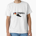 German Football Wordmark  Soccer Ball & Boot Logo Design by thesmilngnature Unisex T-shirt, Sweatshirt, Hoodie, Long Sleeve Tee - T-Shirt, Sweatshirt, Hoodie