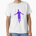 Blue Celebrating Player 3 | Player Celebration by Football Stickers World Unisex T-shirt, Sweatshirt, Hoodie, Long Sleeve Tee - T-Shirt, Sweatshirt, Hoodie