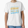Jacksonville Football Team - Fans from Germany by KunstStoff Unisex T-shirt, Sweatshirt, Hoodie, Long Sleeve Tee - T-Shirt, Sweatshirt, Hoodie