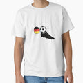 German Soccer Vibes  Flag, Ball & Boot Combo by thesmilngnature Unisex T-shirt, Sweatshirt, Hoodie, Long Sleeve Tee - T-Shirt, Sweatshirt, Hoodie