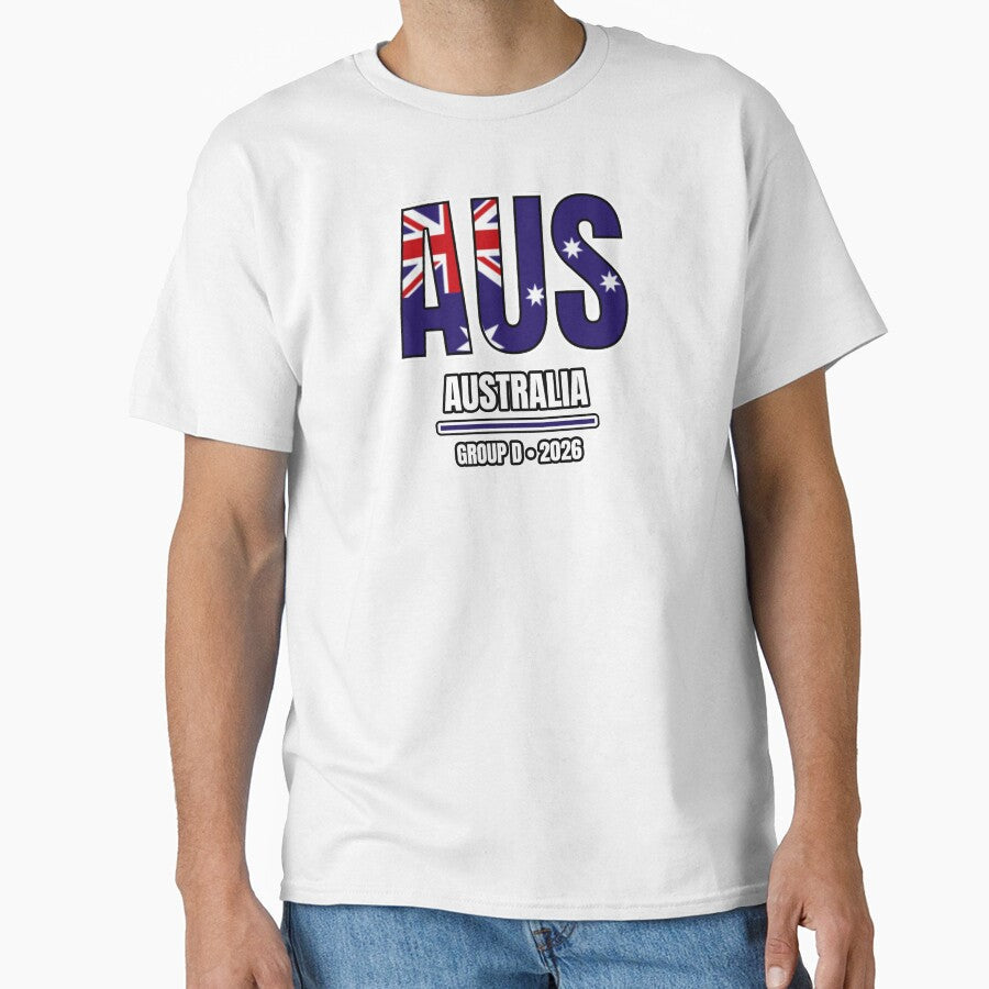 Australia 2026 Football Shirt | AUS Socceroos Soccer Fan Apparel | Australia National Team Supporter Tee by The Hairy Melon - T-Shirt, Sweatshirt, Hoodie