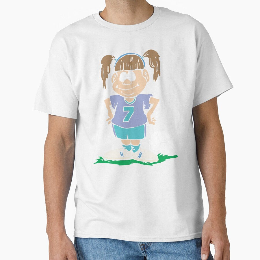 Girl's Soccer by SportsT-Shirts Unisex T-shirt, Sweatshirt, Hoodie, Long Sleeve Tee - T-Shirt, Sweatshirt, Hoodie