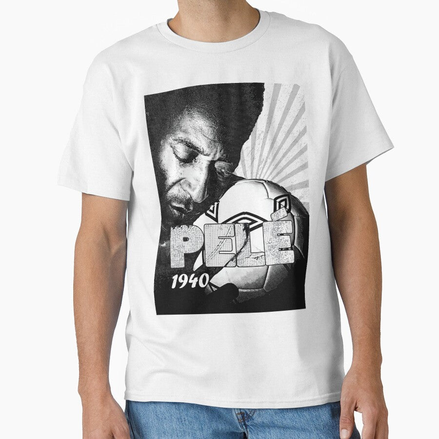 Brazil's Legend Pele by Life Stuff Unisex T-shirt, Sweatshirt, Hoodie, Long Sleeve Tee - T-Shirt, Sweatshirt, Hoodie