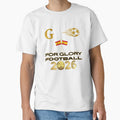 For Glory Football 2026 Spain Gold Soccer Fan Design Spanish Flag Football Supporter Shirt by Art IN Pack - T-Shirt, Sweatshirt, Hoodie
