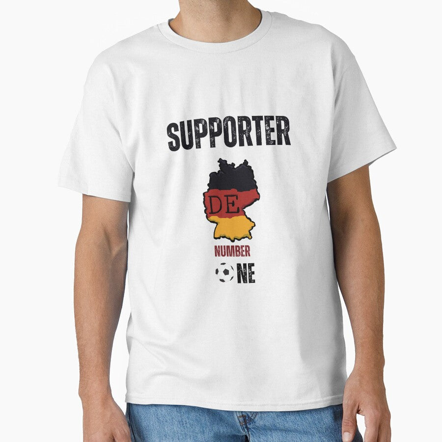De GERMANY teeshirt football supporter number one by Passionfoot Unisex T-shirt, Sweatshirt, Hoodie, Long Sleeve Tee - T-Shirt, Sweatshirt, Hoodie