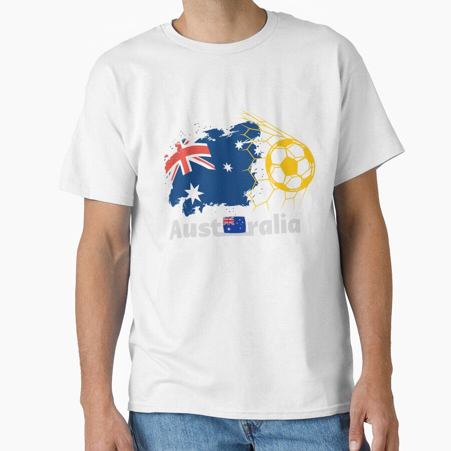 Australia national team sticker and t-shirt by lattakiafashion Unisex T-shirt, Sweatshirt, Hoodie, Long Sleeve Tee - T-Shirt, Sweatshirt, Hoodie
