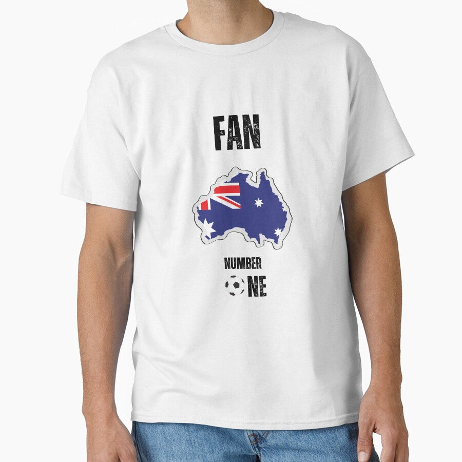 fan Australia Soccer number one-passion foot by Passionfoot Unisex T-shirt, Sweatshirt, Hoodie, Long Sleeve Tee - T-Shirt, Sweatshirt, Hoodie