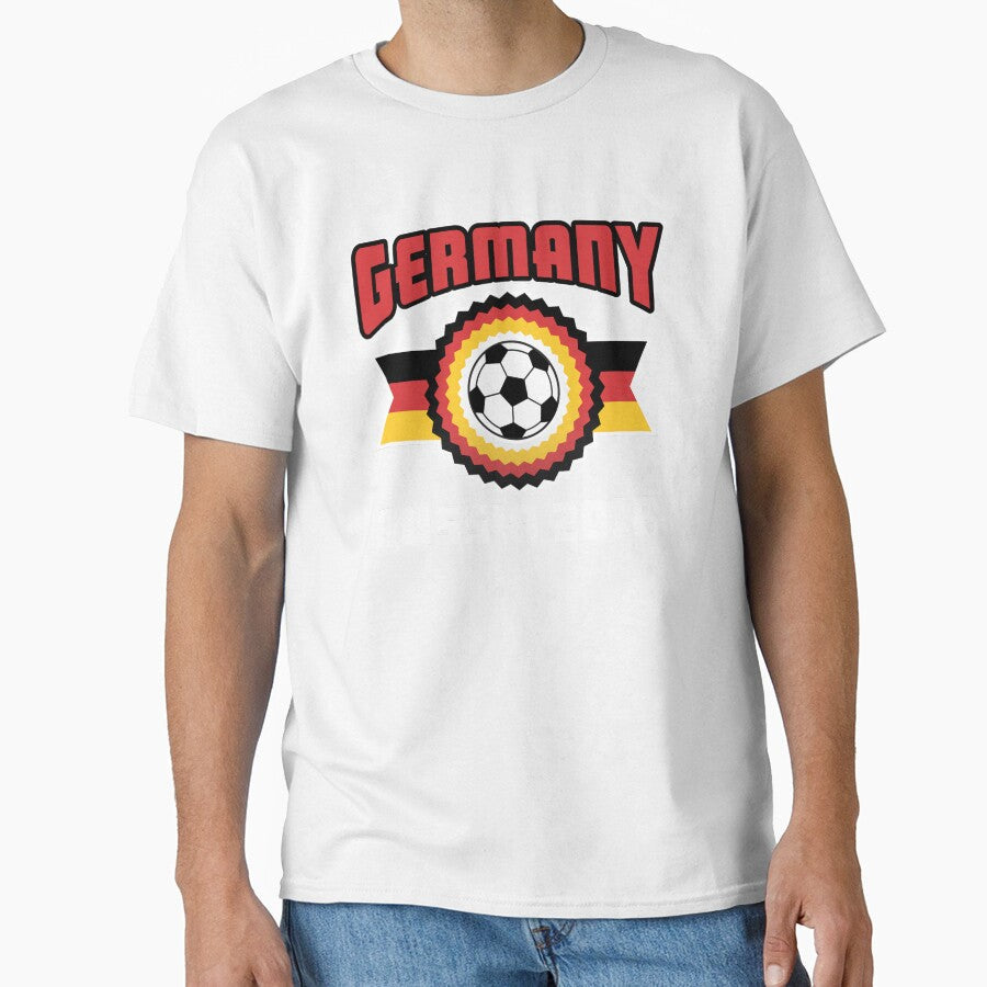 Germany Russia 2018 Soccer Shirt by newstartdesign Unisex T-shirt, Sweatshirt, Hoodie, Long Sleeve Tee - T-Shirt, Sweatshirt, Hoodie