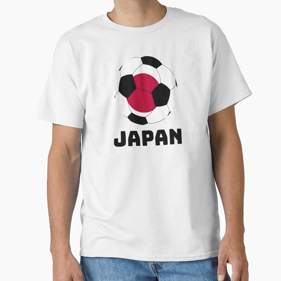 Japan football gift sports T-shirt by MarlowLoom Unisex T-shirt, Sweatshirt, Hoodie, Long Sleeve Tee - T-Shirt, Sweatshirt, Hoodie