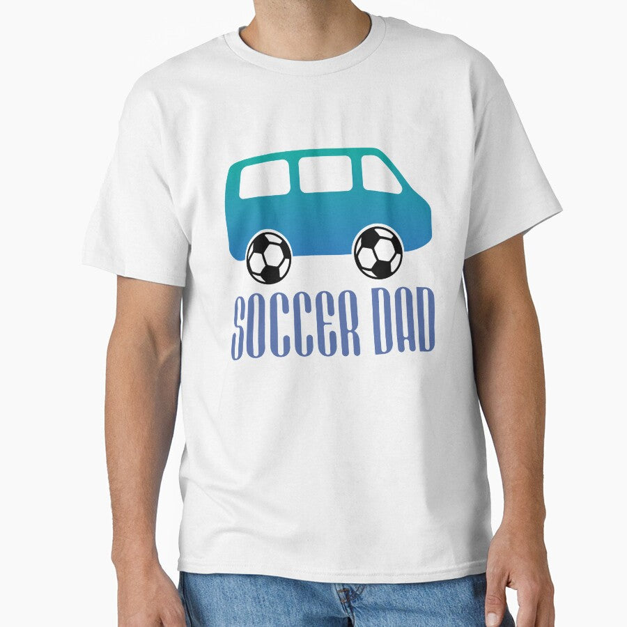 Soccer Dad by Futurebeachbum Unisex T-shirt, Sweatshirt, Hoodie, Long Sleeve Tee - T-Shirt, Sweatshirt, Hoodie