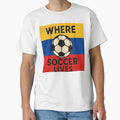 Where Soccer Lives - Colombia by Endeva4eva Unisex T-shirt, Sweatshirt, Hoodie, Long Sleeve Tee - T-Shirt, Sweatshirt, Hoodie