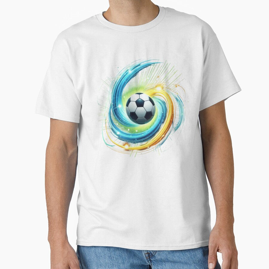 Soccer Flow - Energy in Motion by FutureImaging Unisex T-shirt, Sweatshirt, Hoodie, Long Sleeve Tee - T-Shirt, Sweatshirt, Hoodie