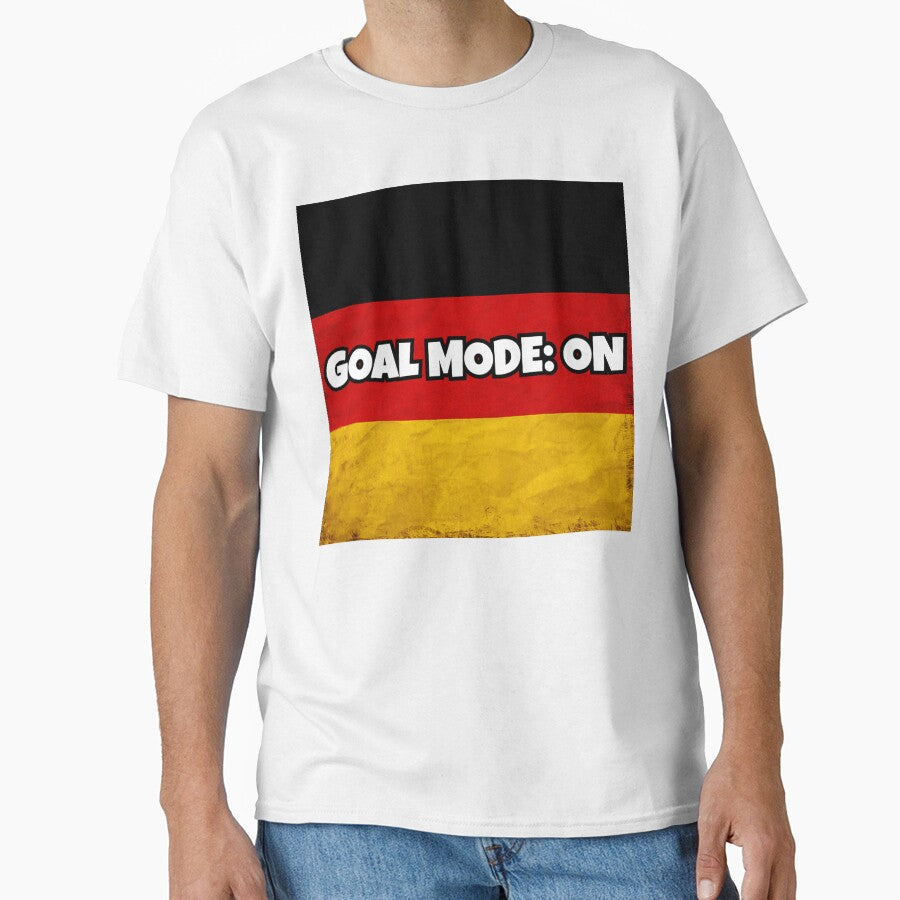 Germany Soccer Fan Shirt  GOALMODE: ON Football Tee by LovelyHappyGift Unisex T-shirt, Sweatshirt, Hoodie, Long Sleeve Tee - T-Shirt, Sweatshirt, Hoodie
