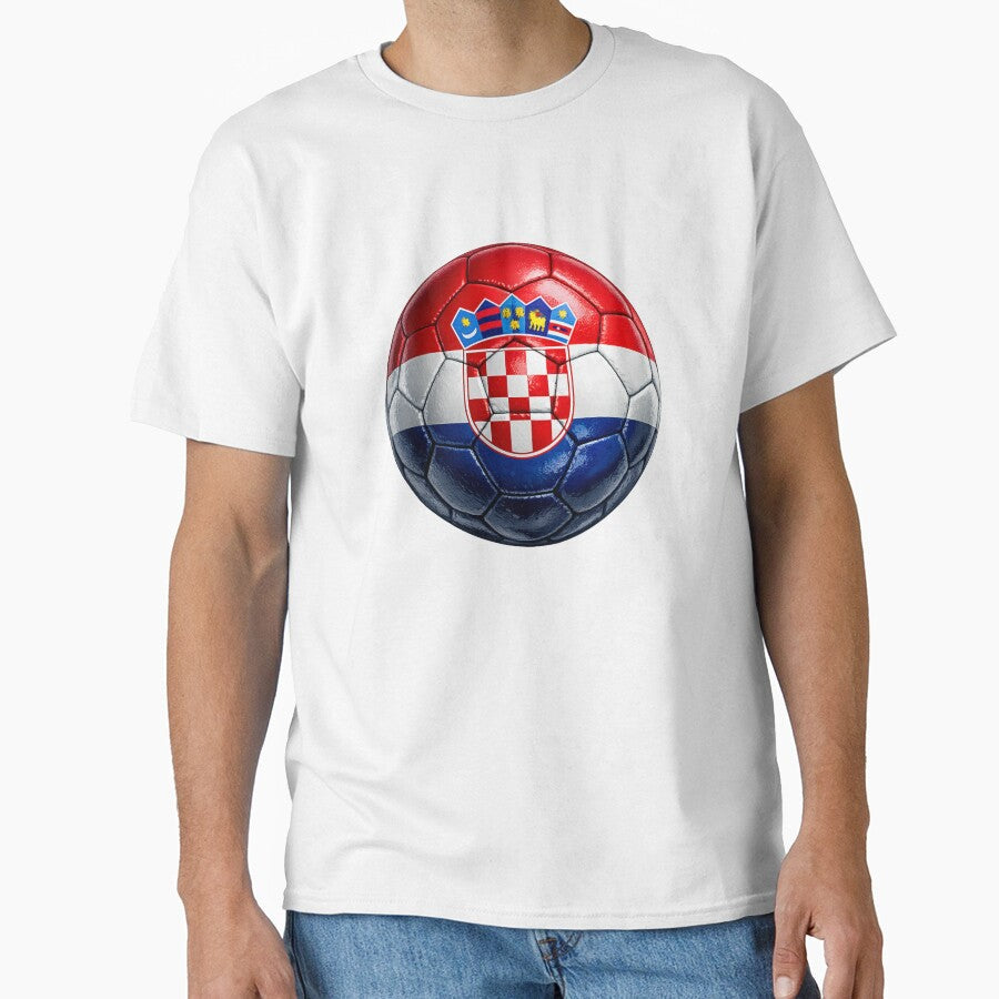 Croatia Football Flag Design by redsharkuk Unisex T-shirt, Sweatshirt, Hoodie, Long Sleeve Tee - T-Shirt, Sweatshirt, Hoodie