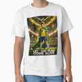 Brazil Football Fan Golden Eagle Art by RoyalDeluxGo Unisex T-shirt, Sweatshirt, Hoodie, Long Sleeve Tee - T-Shirt, Sweatshirt, Hoodie