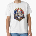 National Football Team France by Stoff-Elf Unisex T-shirt, Sweatshirt, Hoodie, Long Sleeve Tee - T-Shirt, Sweatshirt, Hoodie