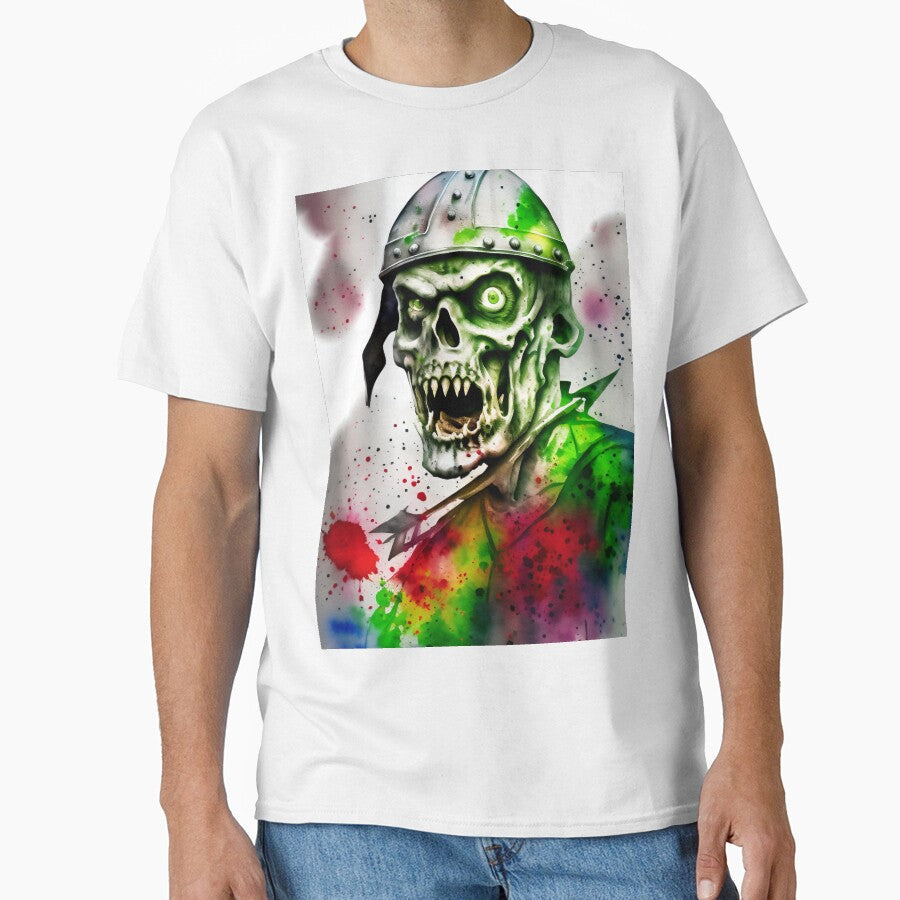 Norman the undead killer soldier by Glenbobagins Unisex T-shirt, Sweatshirt, Hoodie, Long Sleeve Tee - T-Shirt, Sweatshirt, Hoodie