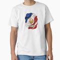 France Football Fan Design | French Soccer Supporter Gift | World Cup Fan Style by Adham2001 - T-Shirt, Sweatshirt, Hoodie