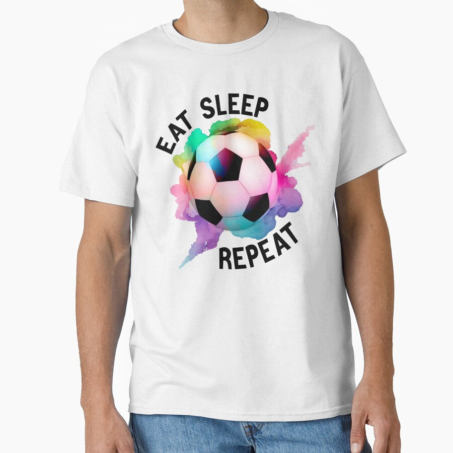 Eat Sleep Repeat by taradrydesign Unisex T-shirt, Sweatshirt, Hoodie, Long Sleeve Tee - T-Shirt, Sweatshirt, Hoodie