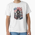 Japan Soccer Samurai - Samurai Blue Vintage  Japanese Football Fan T-Shirt by 18-30 Unisex T-shirt, Sweatshirt, Hoodie, Long Sleeve Tee - T-Shirt, Sweatshirt, Hoodie