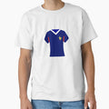 france flag football shirt by LiteratiOnline Unisex T-shirt, Sweatshirt, Hoodie, Long Sleeve Tee - T-Shirt, Sweatshirt, Hoodie