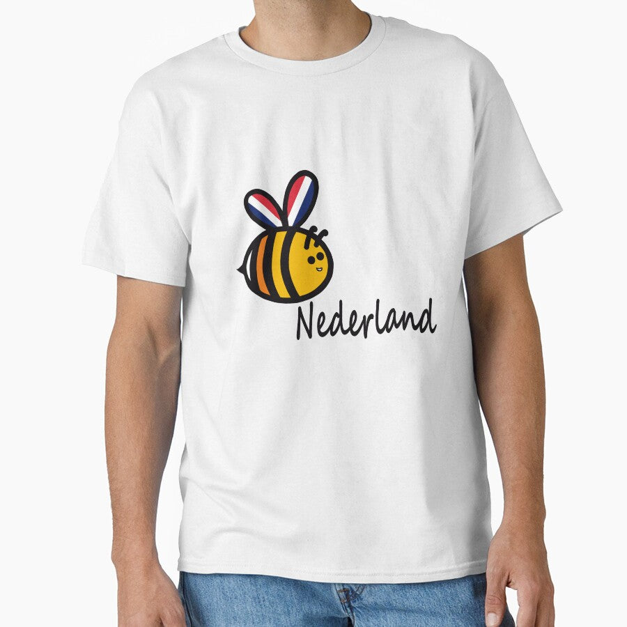 BEE Nederland by MelittArt Unisex T-shirt, Sweatshirt, Hoodie, Long Sleeve Tee - T-Shirt, Sweatshirt, Hoodie