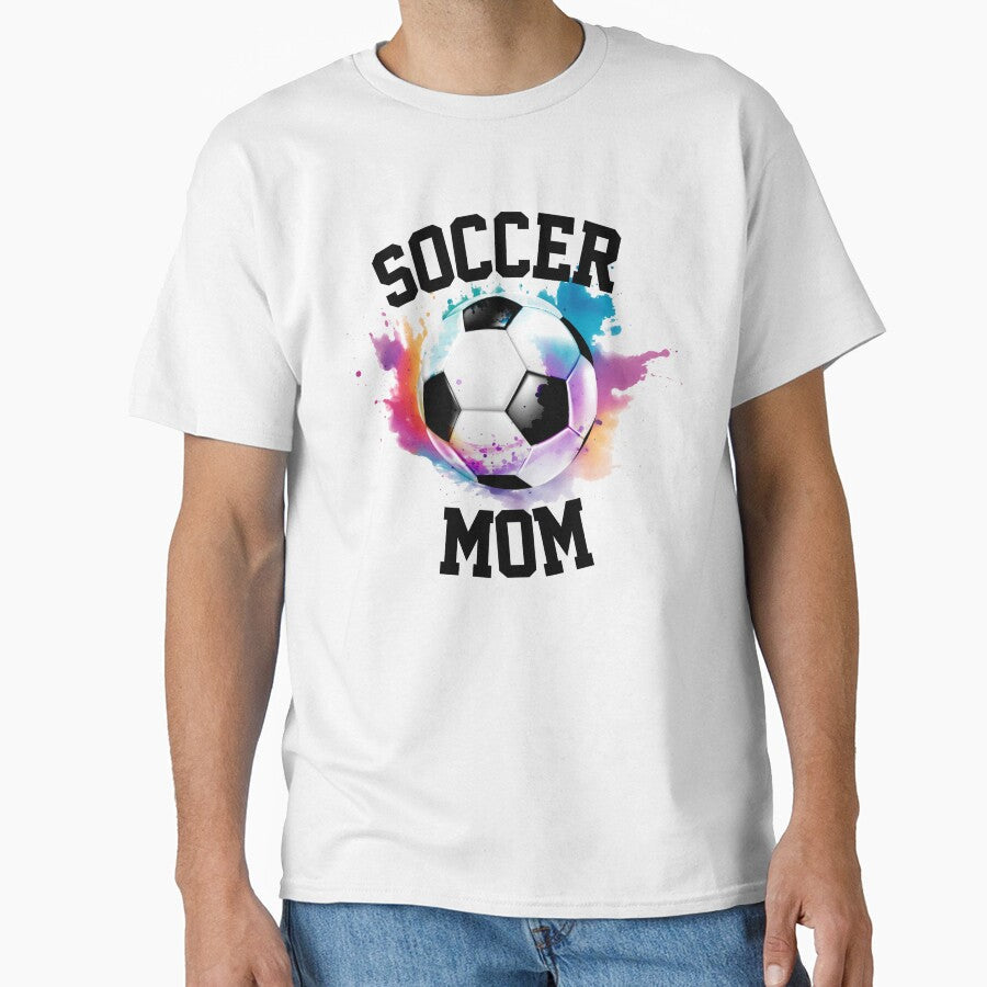 Soccer Mom by taradrydesign Unisex T-shirt, Sweatshirt, Hoodie, Long Sleeve Tee - T-Shirt, Sweatshirt, Hoodie