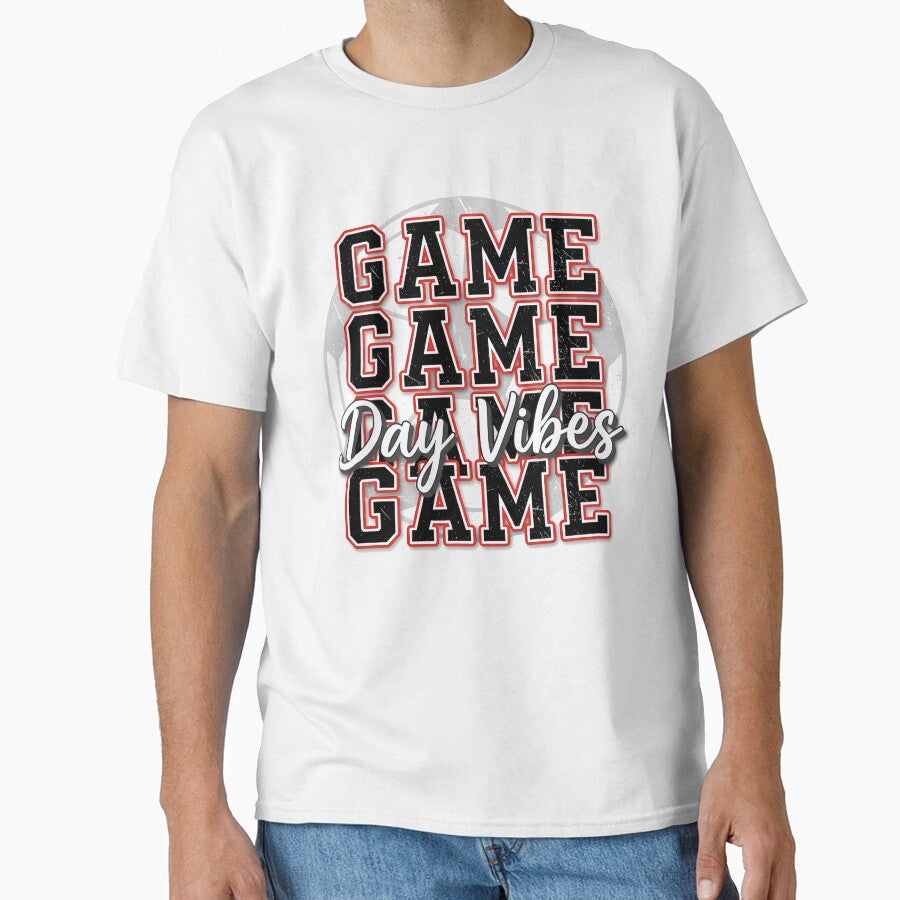 Game Day Vibes Soccer 2026 by LiviuGligoros Unisex T-shirt, Sweatshirt, Hoodie, Long Sleeve Tee - T-Shirt, Sweatshirt, Hoodie